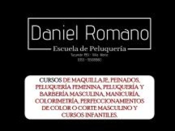 DANIEL ROMANO ESCUELA DE PELUQUERIA
